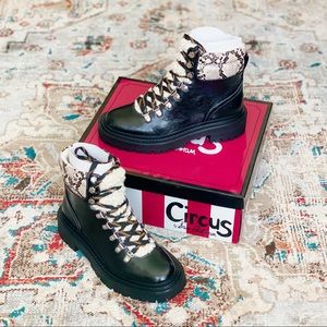 Circus by Sam Edelman Flora Shearling Hiker Boots